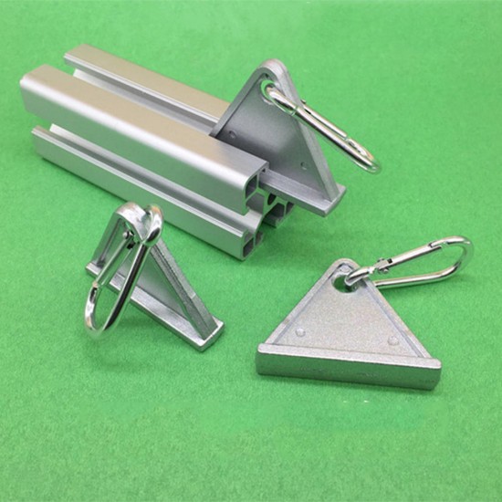 AH20 20mm×20mm Aluminum Metal Hook Clip Clamp for Aluminum Extrusion 2020 Aluminum Profile