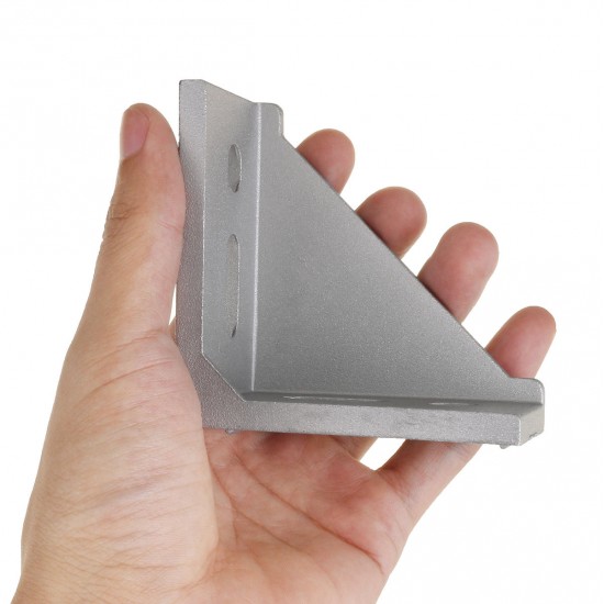 AJ40 40×80mm Aluminum Angle Corner Joint Connector 90 degrees 4080 Series Aluminum Profile AJ40 40×80mm Aluminum Angle Corner Joint Connector 90 degrees 4080 Series Aluminum Profile
