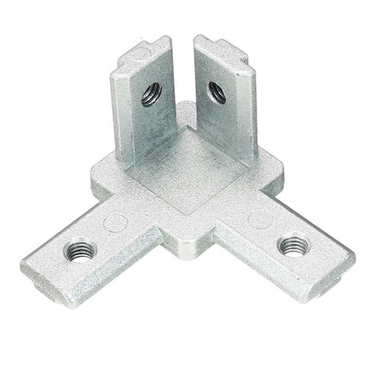 CJ30 T Slot 3 Way 90 Degree Inside Corner Connector Joint Bracket for 3030 Series Aluminum Profile CJ30 T Slot 3 Way 90 Degree Inside Corner Connector Joint Bracket for 3030 Series Aluminum Profile