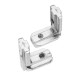 LJ40 5Pcs T Slot L Shape Inside Corner Connector Joint Bracket for 4040 Series Aluminum Profile LJ40 5Pcs T Slot L Shape Inside Corner Connector Joint Bracket for 4040 Series Aluminum Profile