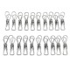 SSCH01 20Pcs Stainless Steel Clothes Pegs Metal Clips Hanger for Socks Underwear Towel Sheet