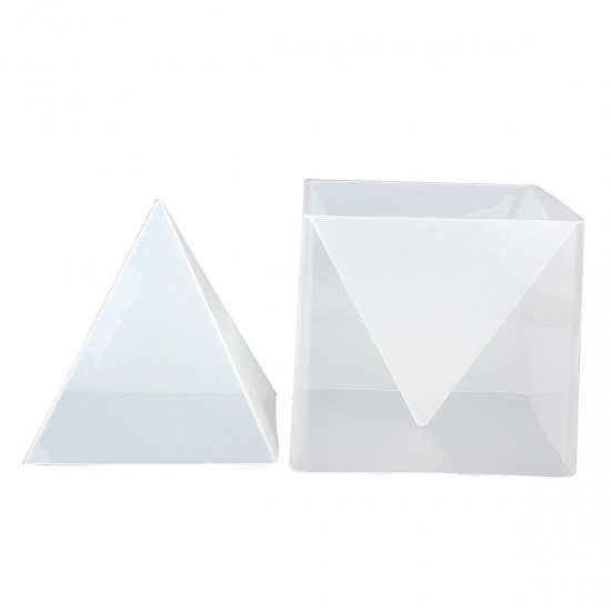 Super Pyramid Silicone Mould DIY Resin Decorative Craft Jewelry Making Mold DIY Jewelry