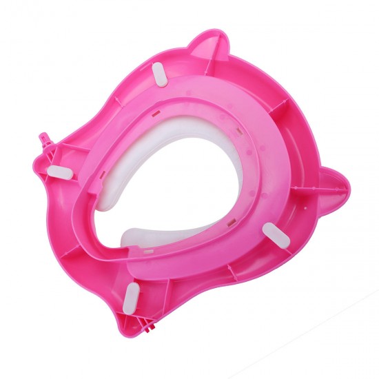 Super Safe Non-Slip Soft Kids Child Toilet Chair Seat Ladder Step Potty Training Super Safe Non-Slip Soft Kids Child Toilet Chair Seat Ladder Step Potty Training