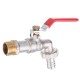 1/2'' Lever Brass Single Cold Tap Washing Machine Faucet Adapter w/ Nozzle Male Thread for Garden Irrigation 1/2'' Lever Brass Single Cold Tap Washing Machine Faucet Adapter w/ Nozzle Male Thread for Garden Irrigation