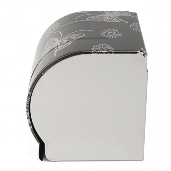 Toilet Paper Holder Paper Tissue Box Wall Mounted Support Toilet Paper Holder Paper Tissue Box Wall Mounted Support