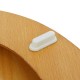 Toilet Seat Covers Round Wood Durable Lift off Closed Front Elongated Comfort