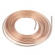 Universal 25Ft Copper Nickel Brake Line Tubing Kit 3/16'' OD with 15Pcs Nuts