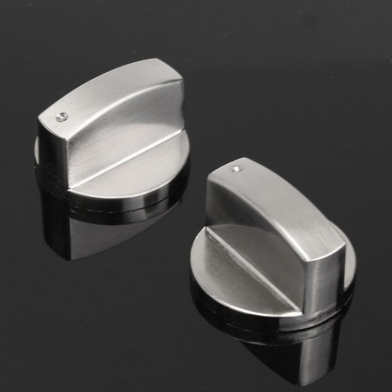 Universal Silver Gas Stove Knobs Cooker Oven Hob Control Switch Universal Silver Gas Stove Knobs Cooker Oven Hob Control Switch