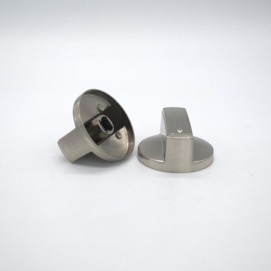 Universal Silver Gas Stove Knobs Cooker Oven Hob Control Switch Universal Silver Gas Stove Knobs Cooker Oven Hob Control Switch