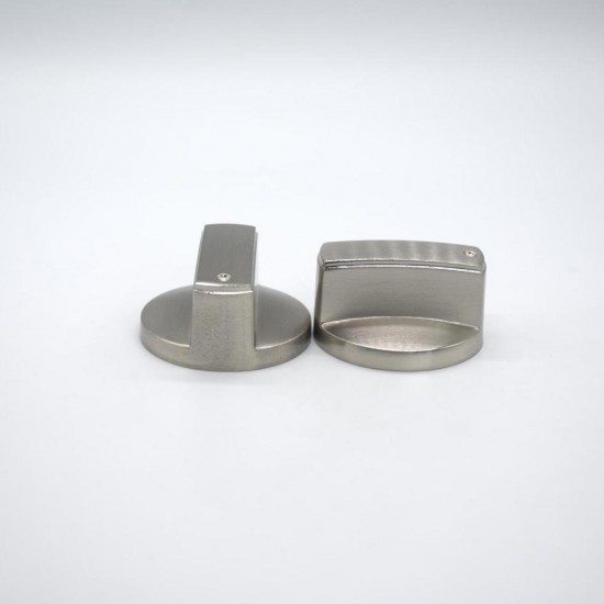 Universal Silver Gas Stove Knobs Cooker Oven Hob Control Switch Universal Silver Gas Stove Knobs Cooker Oven Hob Control Switch