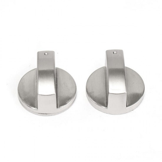 Universal Silver Gas Stove Knobs Cooker Oven Hob Control Switch Universal Silver Gas Stove Knobs Cooker Oven Hob Control Switch