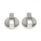 Universal Silver Gas Stove Knobs Cooker Oven Hob Control Switch Universal Silver Gas Stove Knobs Cooker Oven Hob Control Switch