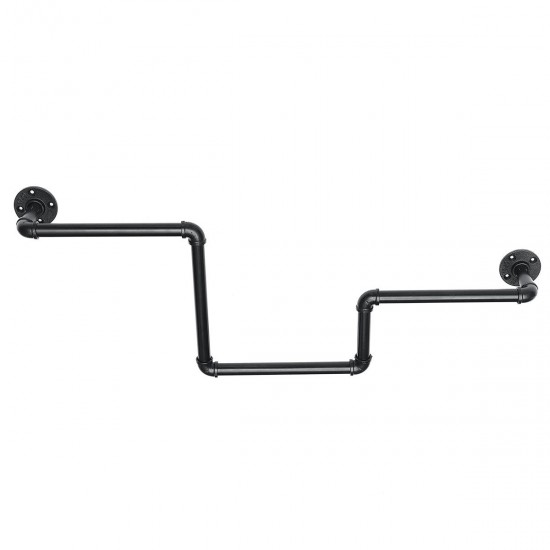 Vintage Industrial Retro Pipe Shelf Bracket Storage Shelving Book Wall Floating Mount Holder Vintage Industrial Retro Pipe Shelf Bracket Storage Shelving Book Wall Floating Mount Holder