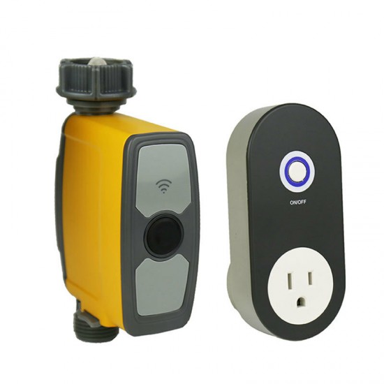 WIFI Connection Automatic Smart Irrigation System Watering Timer Soil Moisture Sensor Garden Irrigation Controller WIFI Connection Automatic Smart Irrigation System Watering Timer Soil Moisture Sensor Garden Irrigation Controller