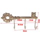 Wall Mounted Hooks Rack Pegs Coat Towel Rail Vintage Industrial Style Wall Mounted Hooks Rack Pegs Coat Towel Rail Vintage Industrial Style