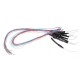 Warm 10pcs Pre-soldered Micro LED Light With Resistance For Sand Table Model 12V