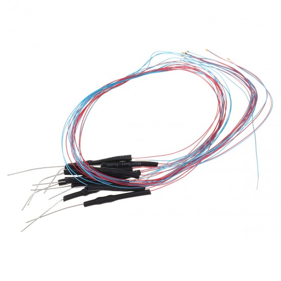 Warm 10pcs Pre-soldered Micro LED Light With Resistance For Sand Table Model 12V Warm 10pcs Pre-soldered Micro LED Light With Resistance For Sand Table Model 12V