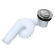 Waste Finished With Discharging Tube Bathtub Pop Up Drain Pedal-braking Water Remove Tool