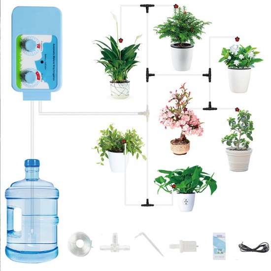 Water Timer Irrigation Controller Electronic Automatic Home LCD Watering System Water Timer Irrigation Controller Electronic Automatic Home LCD Watering System