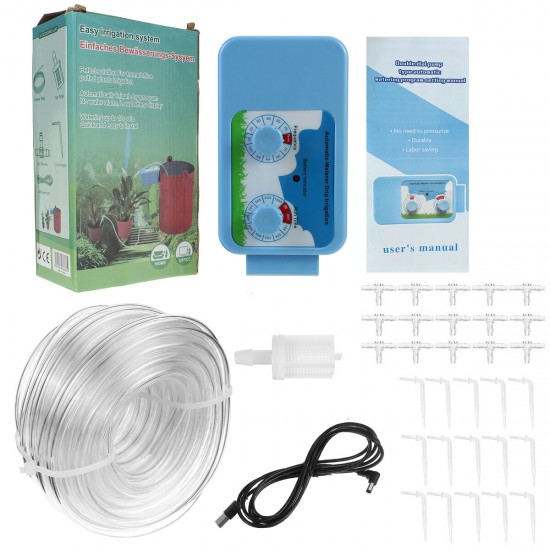 Water Timer Irrigation Controller Electronic Automatic Home LCD Watering System Water Timer Irrigation Controller Electronic Automatic Home LCD Watering System