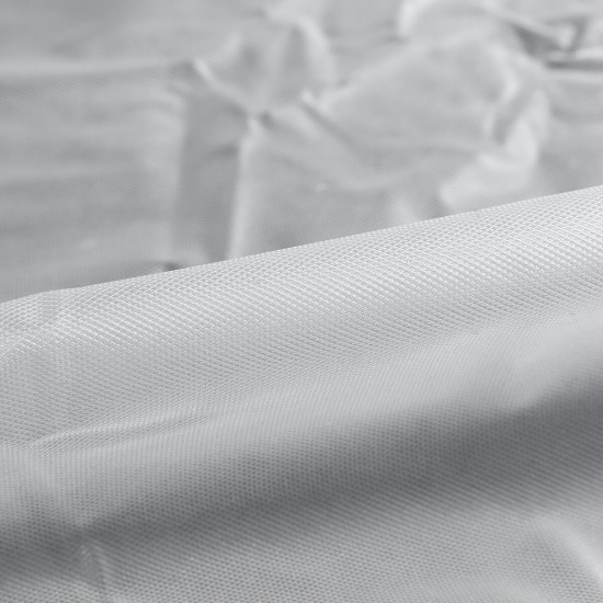 Waterproof 9FT White Pool Snooker Table Cover Oxford Cloth Durable Dustproof Waterproof 9FT White Pool Snooker Table Cover Oxford Cloth Durable Dustproof