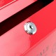 Waterproof Outdoor Metal Post Box Letter Mailbox Wall Mounted Lockable 2 Keys Mail Box