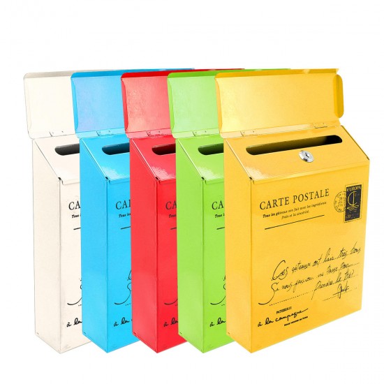 Waterproof Outdoor Metal Post Box Letter Mailbox Wall Mounted Lockable 2 Keys Mail Box Waterproof Outdoor Metal Post Box Letter Mailbox Wall Mounted Lockable 2 Keys Mail Box