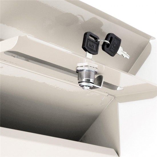 Waterproof Outdoor Metal Post Box Letter Mailbox Wall Mounted Lockable 2 Keys Mail Box Waterproof Outdoor Metal Post Box Letter Mailbox Wall Mounted Lockable 2 Keys Mail Box