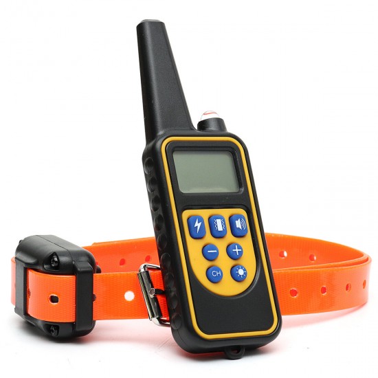 Waterproof Rechargeable Shock Vibration Sound Remote 1/2/3 Dog Training Collar Remote Controller