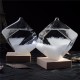 Weather Forecast Crystal Storm Glass Cube Shape Forecaster Bottle Barometer Decor Gift Weather Forecast Crystal Storm Glass Cube Shape Forecaster Bottle Barometer Decor Gift