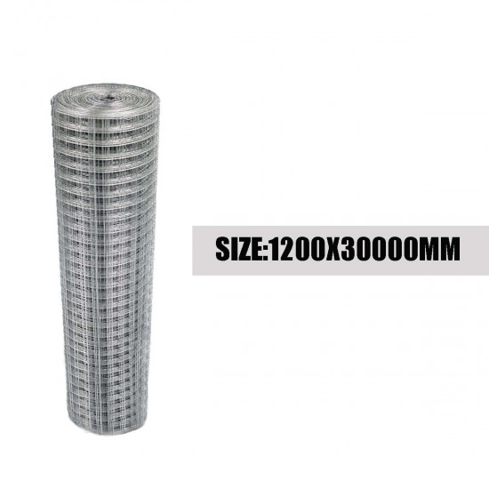 Welded Galvanised Wire Mesh Fence 1x1 Inch Aviary Rabbit Hutch Chicken Coop Pet Welded Galvanised Wire Mesh Fence 1x1 Inch Aviary Rabbit Hutch Chicken Coop Pet