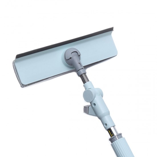 Window Glass Wiper Cleaner Brush Telescopic Rod With Spray Head Scrubber Tool