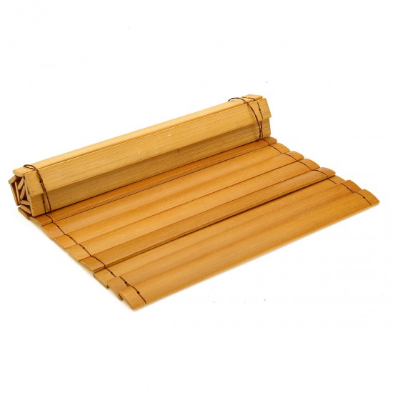 Wood Sofa Arm Rest Tray Flexible Couch Placemat Bamboo Foldable Snack Holder Table Pad