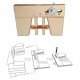 Wooden Dead Eyes Mooring Tool Fix Tools for Wood Ship Model Kit