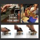 Wooden Deck Fingerboard Skateboard Maple Wood with Bearings Kids Gift Decorations Wooden Deck Fingerboard Skateboard Maple Wood with Bearings Kids Gift Decorations