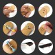 Wooden Deck Fingerboard Skateboard Maple Wood with Bearings Kids Gift Decorations Wooden Deck Fingerboard Skateboard Maple Wood with Bearings Kids Gift Decorations