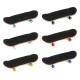 Wooden Deck Fingerboard Skateboard Maple Wood with Bearings Kids Gift Decorations Wooden Deck Fingerboard Skateboard Maple Wood with Bearings Kids Gift Decorations
