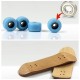 Wooden Deck Fingerboard Skateboard Maple Wood with Bearings Kids Gift Decorations Wooden Deck Fingerboard Skateboard Maple Wood with Bearings Kids Gift Decorations