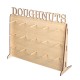 Wooden Donut Wall Stand Holder Sweet Doughnut Holds Wedding Party Kitchen Storage Rack Wooden Donut Wall Stand Holder Sweet Doughnut Holds Wedding Party Kitchen Storage Rack