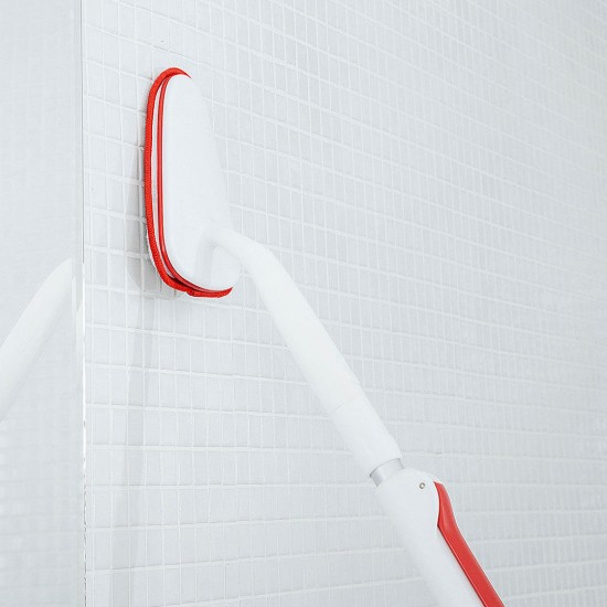 Bathroom Cleaning Brush Floor Scrub Brush Adjustable Long Handle Handheld Tile Scrubber from