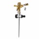 Zinc Alloy Lawn Garden Sprinkler 360° Water Spray Hose Irrigation System Tools Zinc Alloy Lawn Garden Sprinkler 360° Water Spray Hose Irrigation System Tools