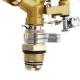 Zinc Alloy Lawn Garden Sprinkler 360° Water Spray Hose Irrigation System Tools Zinc Alloy Lawn Garden Sprinkler 360° Water Spray Hose Irrigation System Tools
