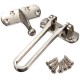 Zinc Alloy Security Window Door Guard Restrictor Lock Latch Safety Chain Catch