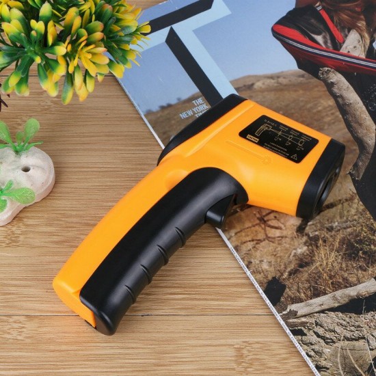 GM320 -50~380°C Infrared Thermometer LCD Display Digital Thermometer Temperature Tester Pyrometer IR Laser Thermometer GM320 -50~380°C Infrared Thermometer LCD Display Digital Thermometer Temperature Tester Pyrometer IR Laser Thermometer