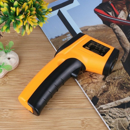 GM320 -50~380°C Infrared Thermometer LCD Display Digital Thermometer Temperature Tester Pyrometer IR Laser Thermometer