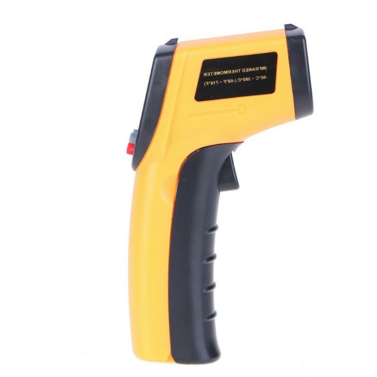 GM320 -50~380°C Infrared Thermometer LCD Display Digital Thermometer Temperature Tester Pyrometer IR Laser Thermometer GM320 -50~380°C Infrared Thermometer LCD Display Digital Thermometer Temperature Tester Pyrometer IR Laser Thermometer