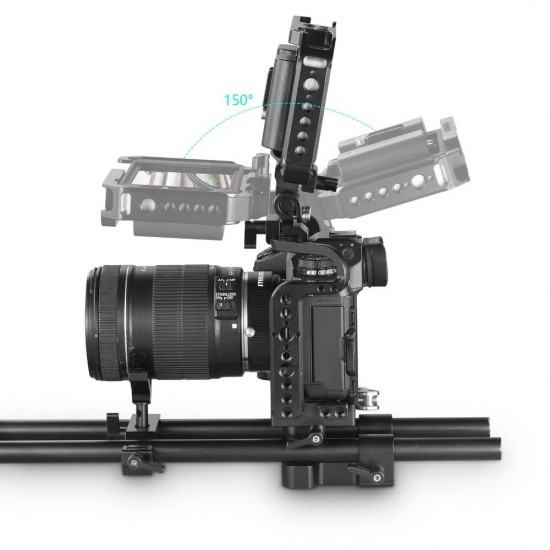 2205 EVF Mount QR Camera Monitor Rig Adapter with Clamp for Monitor Support Adjustable