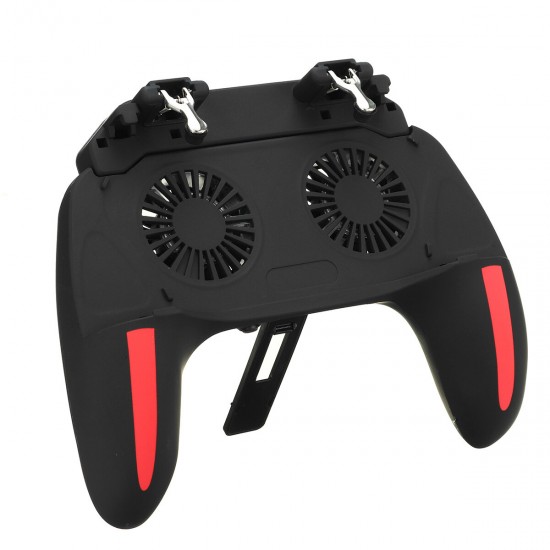 H10 Four-finger Rechargeable Mobile Phone Radiator Artifact Multi-function Grip Universal Quick Game Handle H10 Four-finger Rechargeable Mobile Phone Radiator Artifact Multi-function Grip Universal Quick Game Handle
