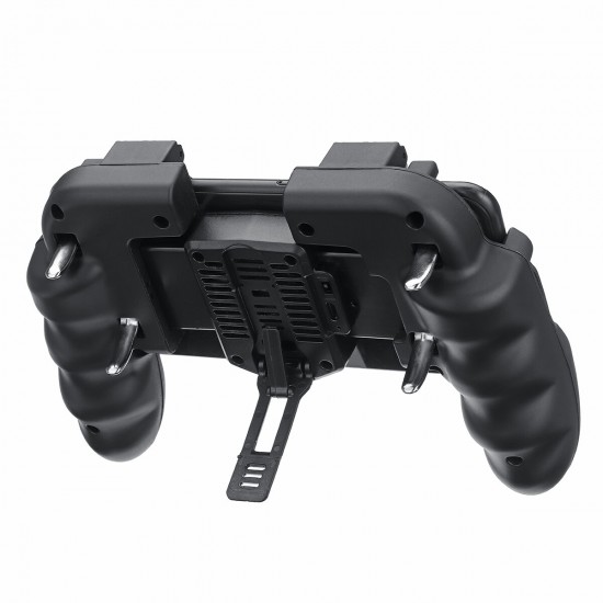 H9 Gamepad Game Controller Fire Stick for PUBG Mobile Games with Cooler Cooling Fan Trigger Shooter Joystick H9 Gamepad Game Controller Fire Stick for PUBG Mobile Games with Cooler Cooling Fan Trigger Shooter Joystick