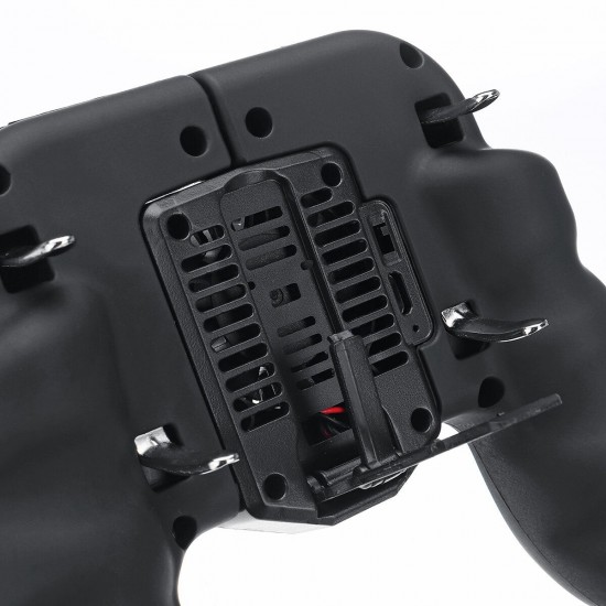 H9 Gamepad Game Controller Fire Stick for PUBG Mobile Games with Cooler Cooling Fan Trigger Shooter Joystick H9 Gamepad Game Controller Fire Stick for PUBG Mobile Games with Cooler Cooling Fan Trigger Shooter Joystick